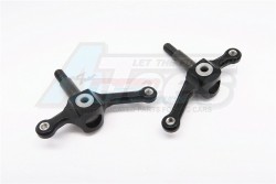GPM Racing Tamiya 1/14 Truck (1838LS) Aluminum Front Knuckle Arm 1 Pair Black