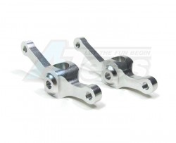 GPM Racing Tamiya 1/14 Truck (1838LS) Aluminum Front Knuckle Arm 1 Pair Silver