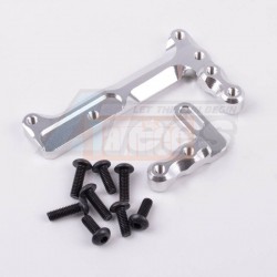 GPM Racing Tamiya 1/14 Truck (1838LS) Aluminium Adjustable Servo Mount - 2Pcs  Set (For All 1:14 Trucks Series) Silver