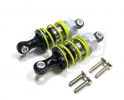 GPM Racing Tamiya TT-01D Aluminum Damper 50mm With Screws - 1pr Set Gun Metal