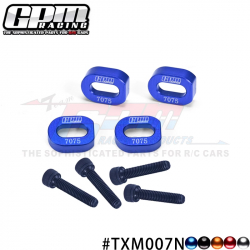 GPM Racing Traxxas XMAXX Aluminium 7075 Fixing Motor Base Reinforcement Blue