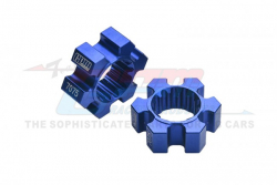 GPM Racing Traxxas XMAXX Aluminium 7075-T6 Wheel Hex Hubs (For 6S and 8S Monster Truck) Blue