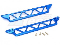GPM Racing Traxxas XMAXX Aluminium Side Trail - 2Pcs Set Blue
