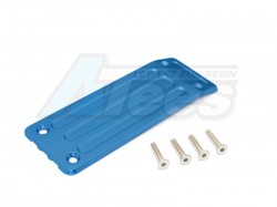 GPM Racing Traxxas XMAXX Aluminium Front Skid Plate - 1Pc Set Blue