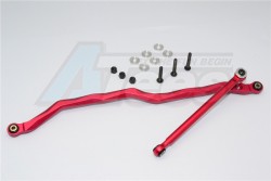 GPM Racing Axial Wraith Aluminium Steering Link - 2Pcs Set (For Wraith / Wraith Ax90045) Red