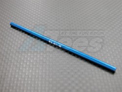 GPM Racing XMods Evolution Touring Aluminum Main Shaft (84.40mm Medium) - 1 Piece Blue