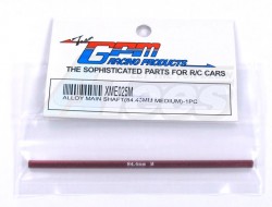 GPM Racing XMods Evolution Touring Aluminum Main Shaft (84.40mm Medium) - 1 Piece Red