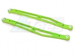 GPM Racing Axial Yeti Aluminum Rear Upper Chassis Link Parts - 1 Pair  Green