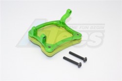 GPM Racing Axial Yeti Rear Axle Protector with Aluminum Mount Green