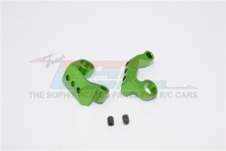 GPM Racing Axial Yeti Aluminium Rear Cage Mount - 1 Pair Green