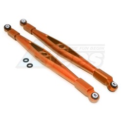 GPM Racing Axial Yeti XL Aluminium Rear Upper Chassis Link Parts - 1Pr  Orange