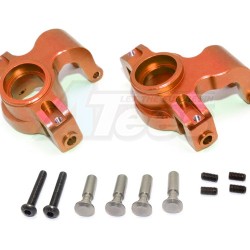 GPM Racing Axial Yeti XL Aluminium Front Knuckle Arm - 1Pr Set  Orange
