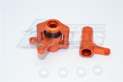 GPM Racing Axial Yeti XL Aluminium Steering Assembly - 1Set Orange