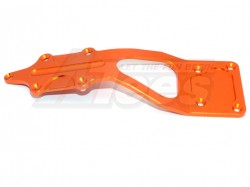 GPM Racing Axial Yeti XL Aluminium Front Upper Brace - 1Pc  Orange