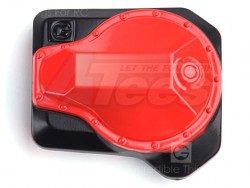 GRC Traxxas TRX-4 Metal Pioneer Differential Cover Black & Red