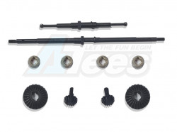 Hobby Plus Hobby Plus CR24 Axle Metal Gear Set