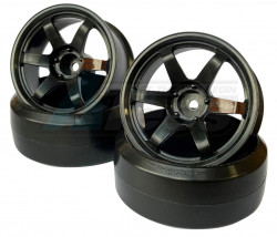 LAB  All TE37 Sports Wheel High Traction Type Offset 8 Black