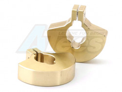 RGT RGT EX86130 PRO RUNNER Brass Rear Axle L/R Housing Weight Set 80g