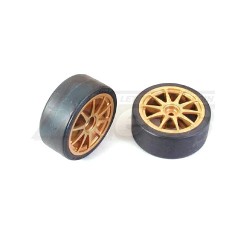Tamiya  All Drift Tires Type D & Wheels - Fits all Touring Cars