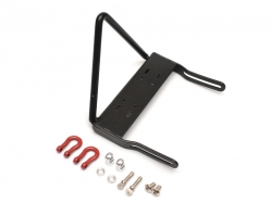 Team Raffee Co. Axial SCX10 Steel Front Bumper B With Towing Hooks  - 1 Set Black