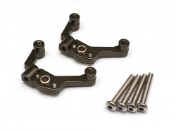 Team Raffee Co. Axial SCX10 Aluminum 3 Link Roll Mount  (1 Pair) Gun Metal