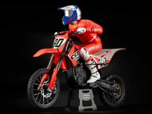 X-Rider Sagittarius CRS (Sagittarius) 1:4 MX Motorcycle ARTR Red XR ...