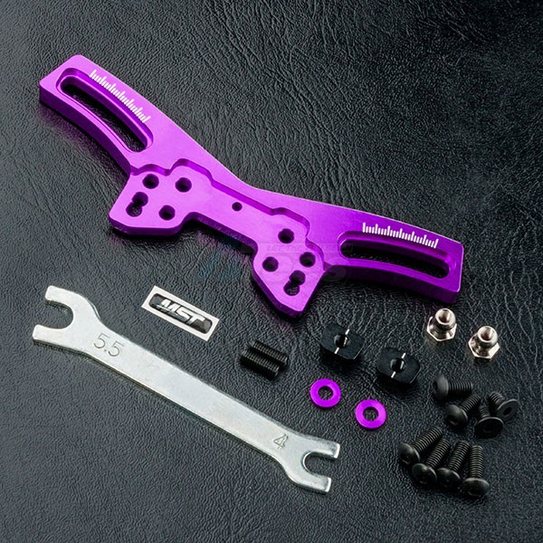 MST FXX-D FXX Aluminum Front Quick Adj. Damper Stay Purple