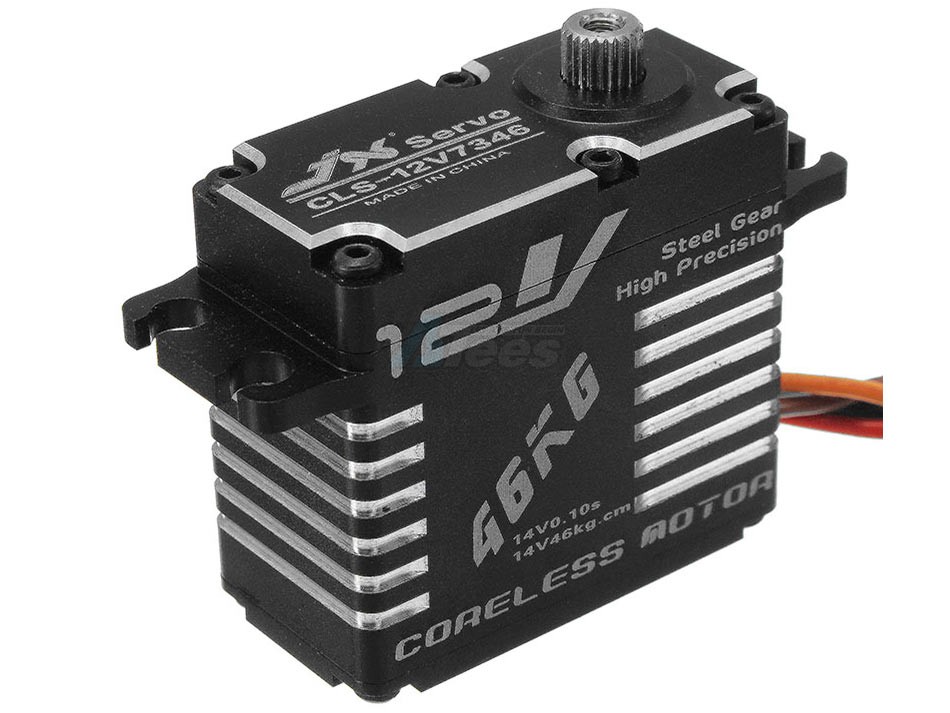 JX Servo Aluminum Case HV Coreless Digital Steel Gear Servo