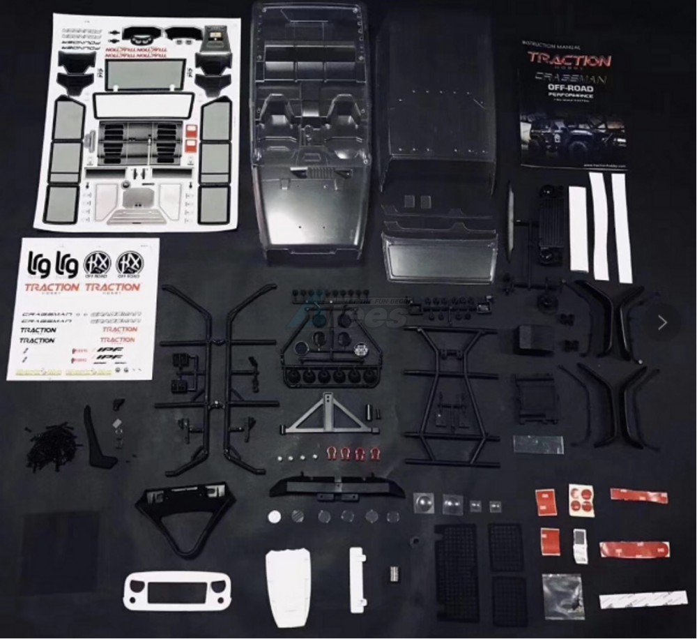 魅力的な価格 Cragsman C Cragsman Hobby Traction w/ Body Rubicon チャーム