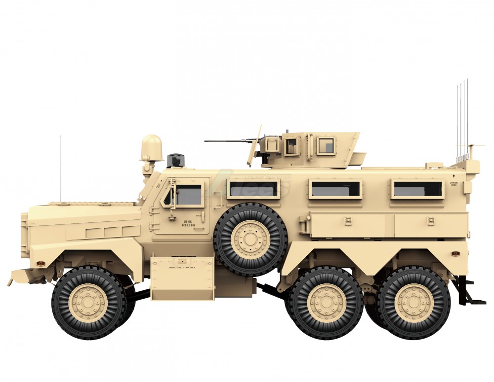 TRASPED HG-P602 1/12 Full Scale Alloy 6x6 Explosion-Proof