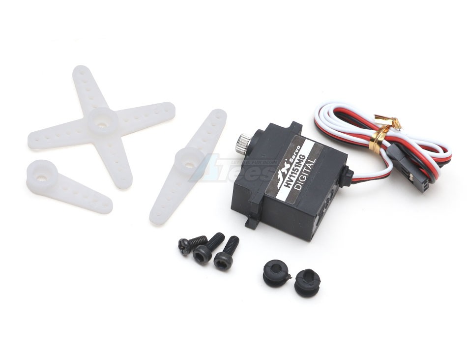 JX Servo High Voltage Mini Servo Waterproof Core Metal Gear