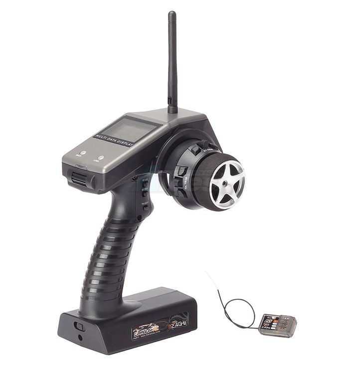 Dragon RC Transmitter Set TX-RX DTS-2 With LCD 2.4 GHZ DR/210009