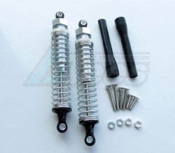 GPM Racing Team Associated RC10GT2 105MM Aluminum Adjustable Shocks 1PR for Competition Silver (Silver Springs)