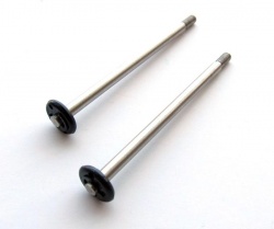 GPM Racing Miscellaneous All Steel Shaft 3.17mm X 59mm (2) for 115MM GPM Shocks