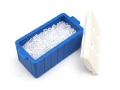 Miscellaneous All Scale Accessories - Cooler With Ice Blue by Top-Shelf Hobby