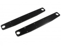 Miscellaneous All 1/14 Trailer Aluminum Container Frame Plate (2 pcs) (Black) by Hercules Hobby