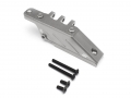 Axial Wraith Aluminum Rear Offset Axle Link Mount Silver by Boom Racing