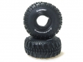 Axial SCX10 CR-CHAMP 1/10 Crawler 1.9 Tires w/ Foam Inserts Super Soft 2pcs Tire Only by Louise RC