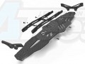 MST RMX 2.0 Carbon Graphite Chassis Upgrade Set (6pcs) by Team DC