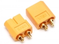 Miscellaneous All XT60 Connector Male & Female (1 pair) Yellow by Team Raffee Co.