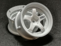 Miscellaneous All Drift Element Wheel - Adj. Offset (2) / Triple White by DS Racing