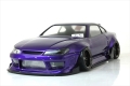 Miscellaneous All 1/10 Nissan Silvia S15 Raijin (Thunder God) / Origin Labo. Lexan Body by Pandora RC