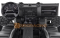 Traxxas TRX-4 Cockpit Interior Kit for TRX-4 Defender Black by GRC