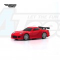 Miscellaneous All 1:76 Mini RC Sports Car RTR Red by Turbo Racing