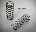 Miscellaneous All Shock Spring 19x50mm Mideum White (2) (gm0020024) by Gmade