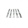 Miscellaneous All Xceed (#105201) Battery Bones Silver (10) by Xceed