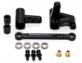 HPI Bullet MT 3.0 Aluminum Steering Bellcrank Set w/CSBB (4) Black by TopCad