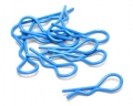 Miscellaneous All Heavy Duty Bent Body Clips (10) S-Blue by Speedmind