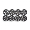 Miscellaneous All 6 Spokes Wheel 24MM Black 0-Offset by Speedmind